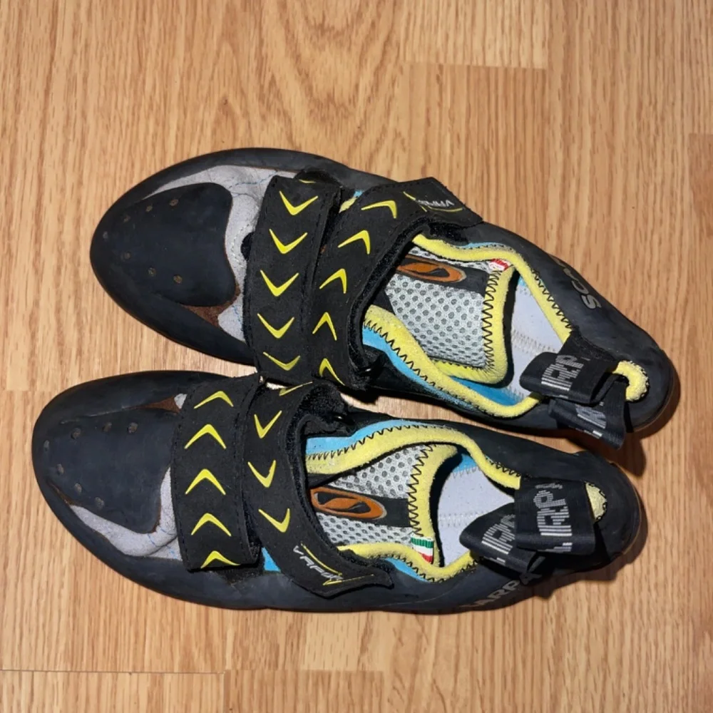 Scarpa Vapor Unisex Velcro Climbing Shoes Men’s Size 7 Women’s Size 8 - Picture 6 of 7